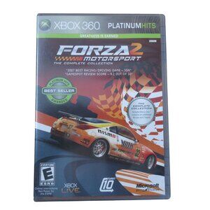 Forza Motorsport 2 -- Platinum Hits (Microsoft Xbox 360, 2008) CIB Bonus Disk